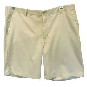 Nike Dri-Fit Men's Flat Front Bermuda Golf Shorts Sz 40 in Light Tan  Active